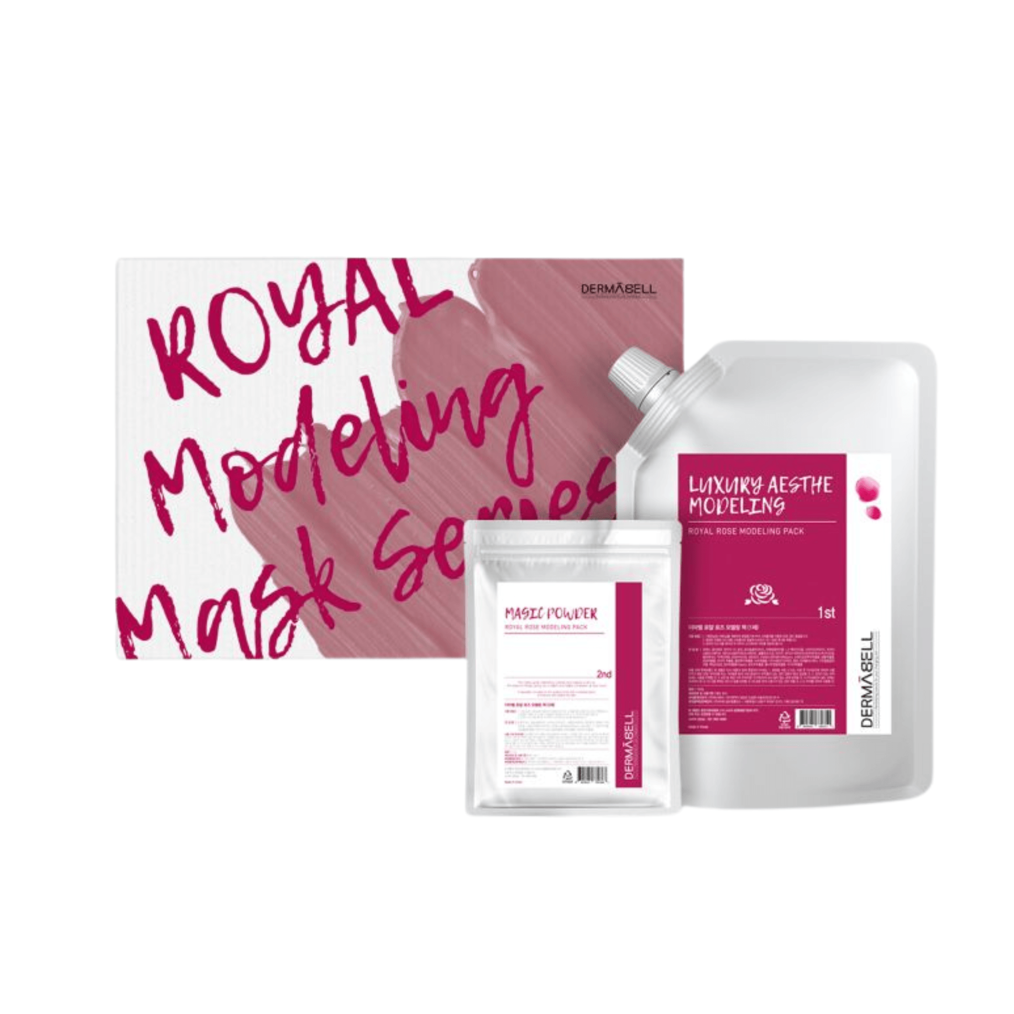 【DERMABELL】玫瑰凝膠軟膜 Royal Rose Modeling PACK