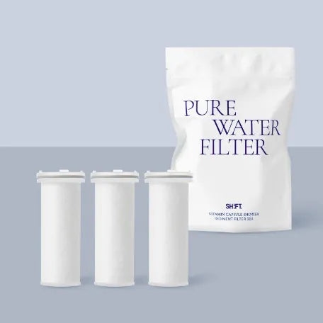 【SHIFT】專利除氯淨膚自動排水蓮蓬頭－專用 Sediment filter濾芯條（3入/包）